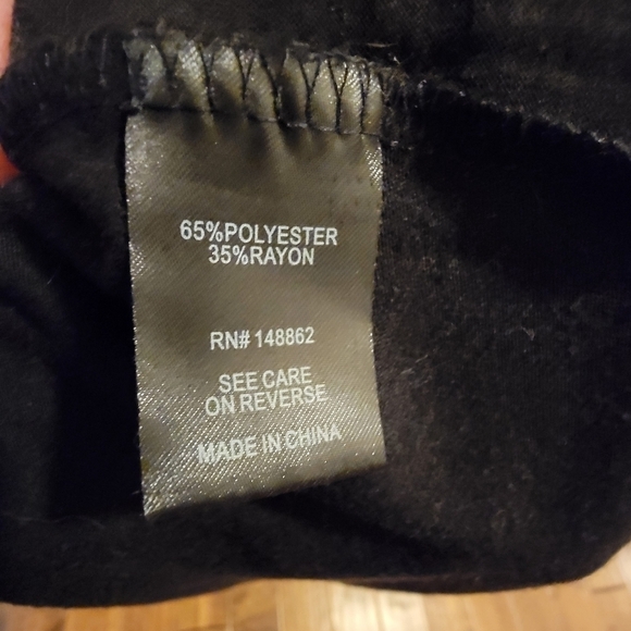 Torrid Criss Cross Front Black Dress Size 4X - Picture 4 of 4